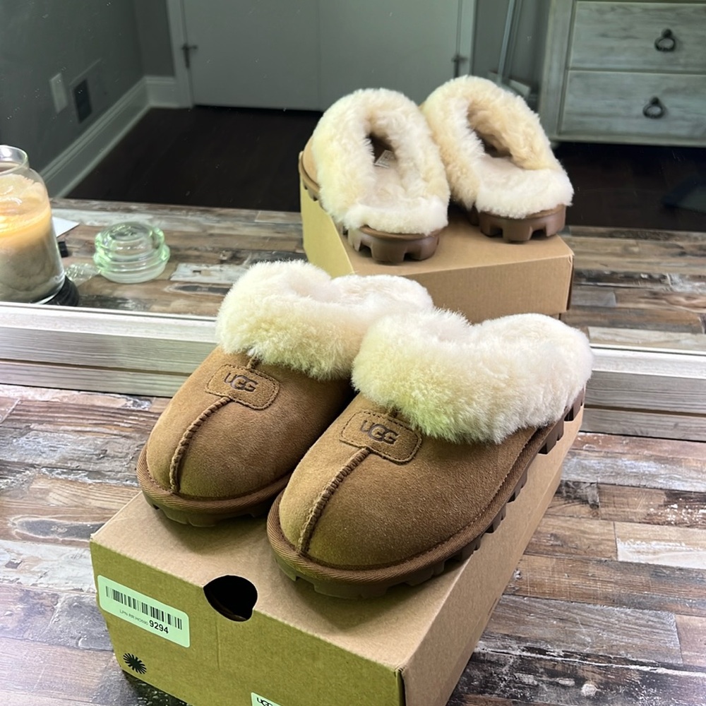 UGG Coquette Chestnut size 6